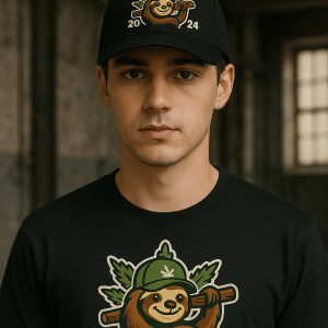 Hanfried Cannabros T-Shirt schwarz